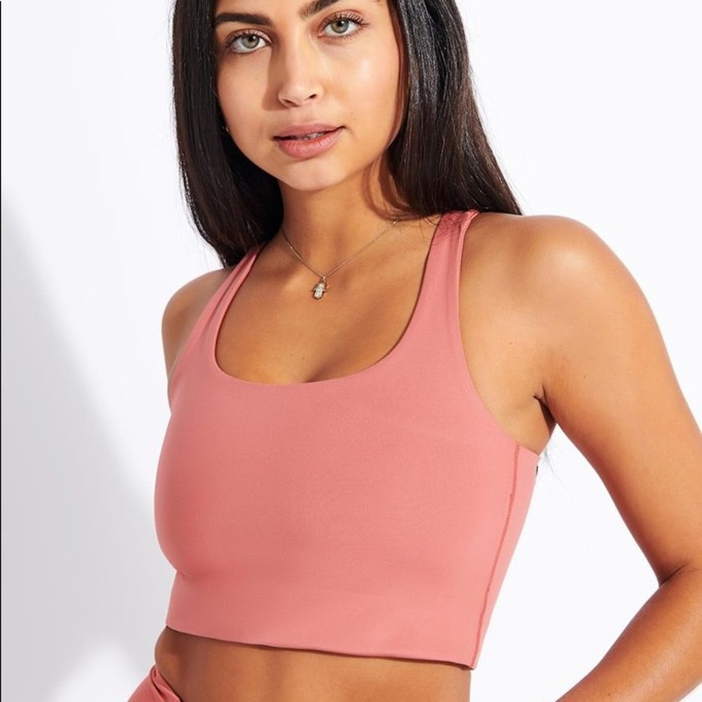 Girlfriend Collective Topanga Bra in Clay